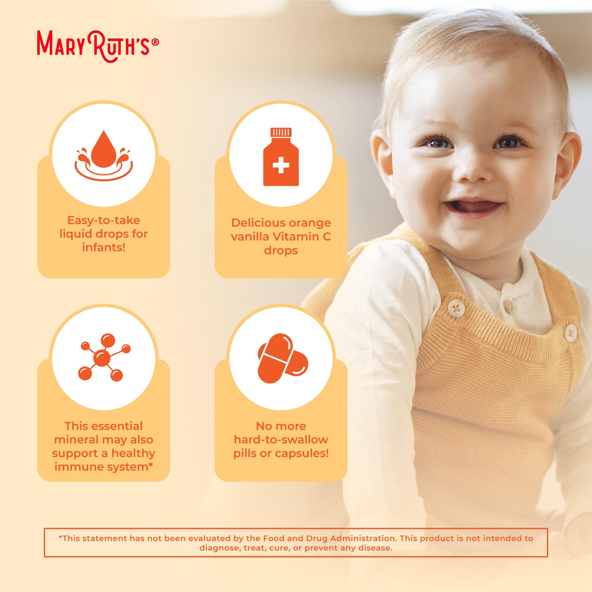 Delicate, natural-tasting liquid suitable for babies 6-12 months