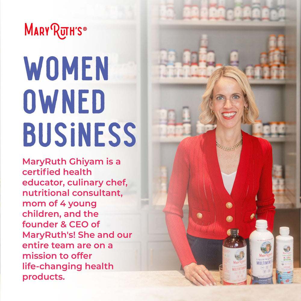 MaryRuth Organics LGG probiotic ingredient list on label