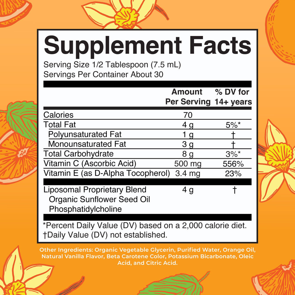 MaryRuth Organics liposomal vitamin C dropper for easy dosing