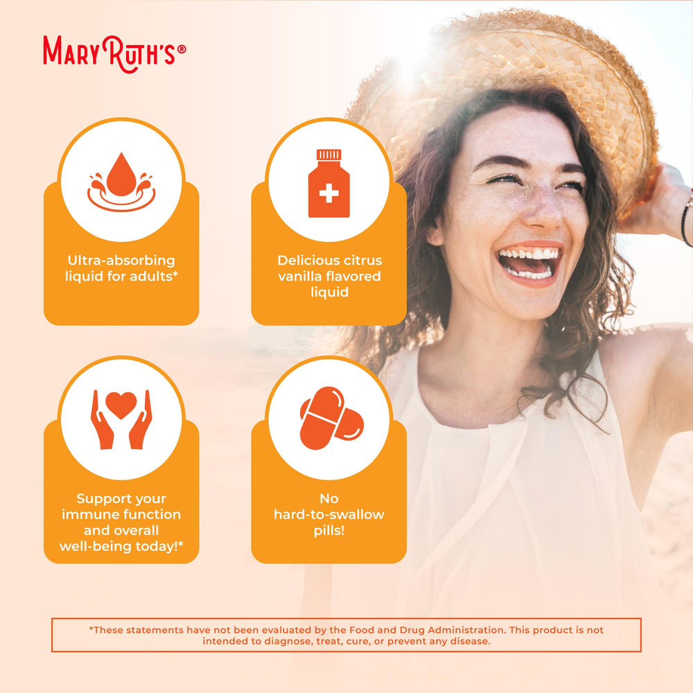 MaryRuth Organics liposomal vitamin C ingredients details for transparency