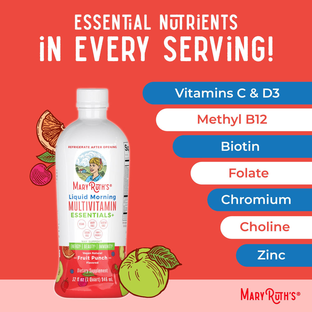 MaryRuth Organics 32oz bottle ready for extended use and family sharing