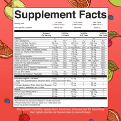 MaryRuth Organics liquid multivitamin pour into a glass highlights easy daily consumption