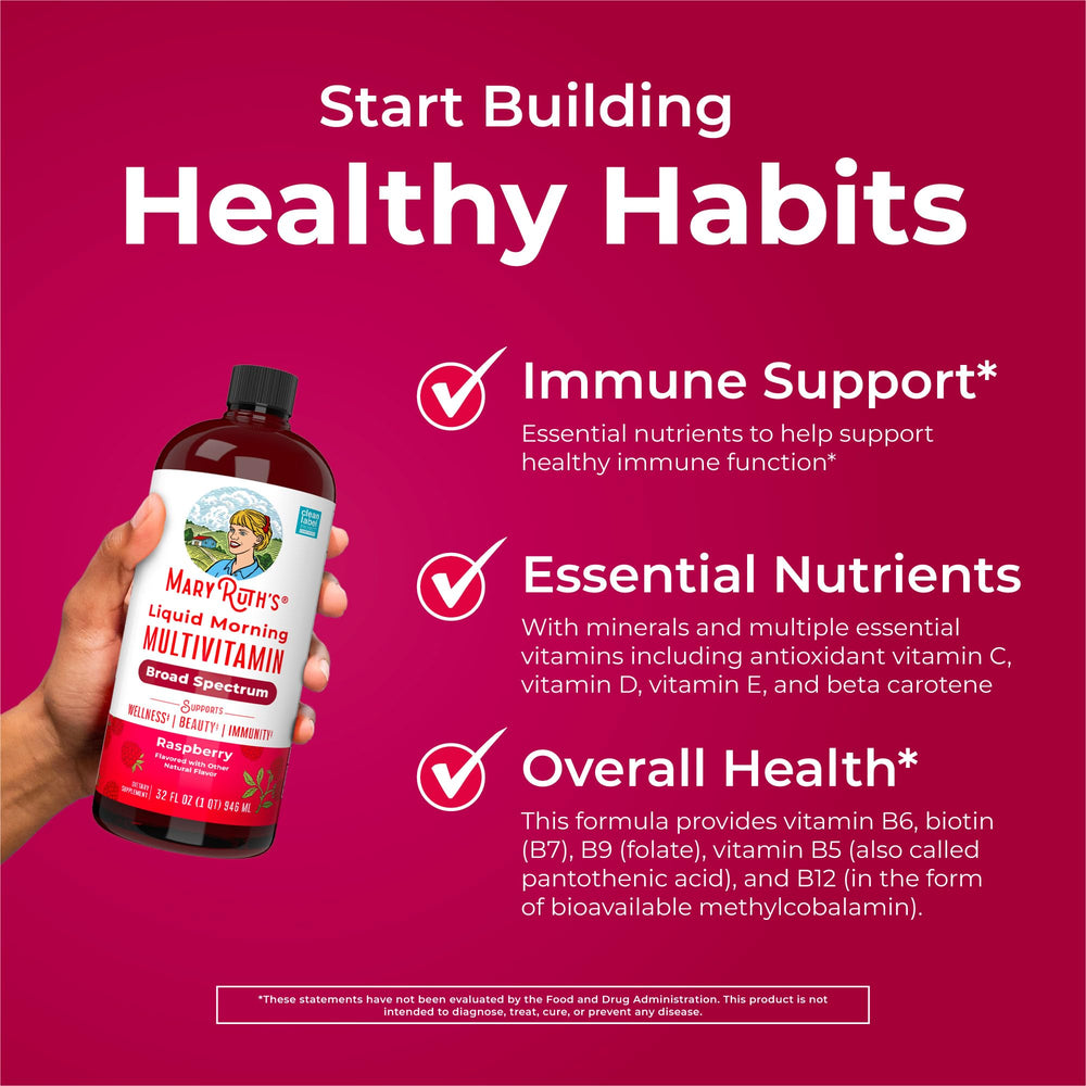 Amber bottle indicating premium, shelf-stable multivitamin.