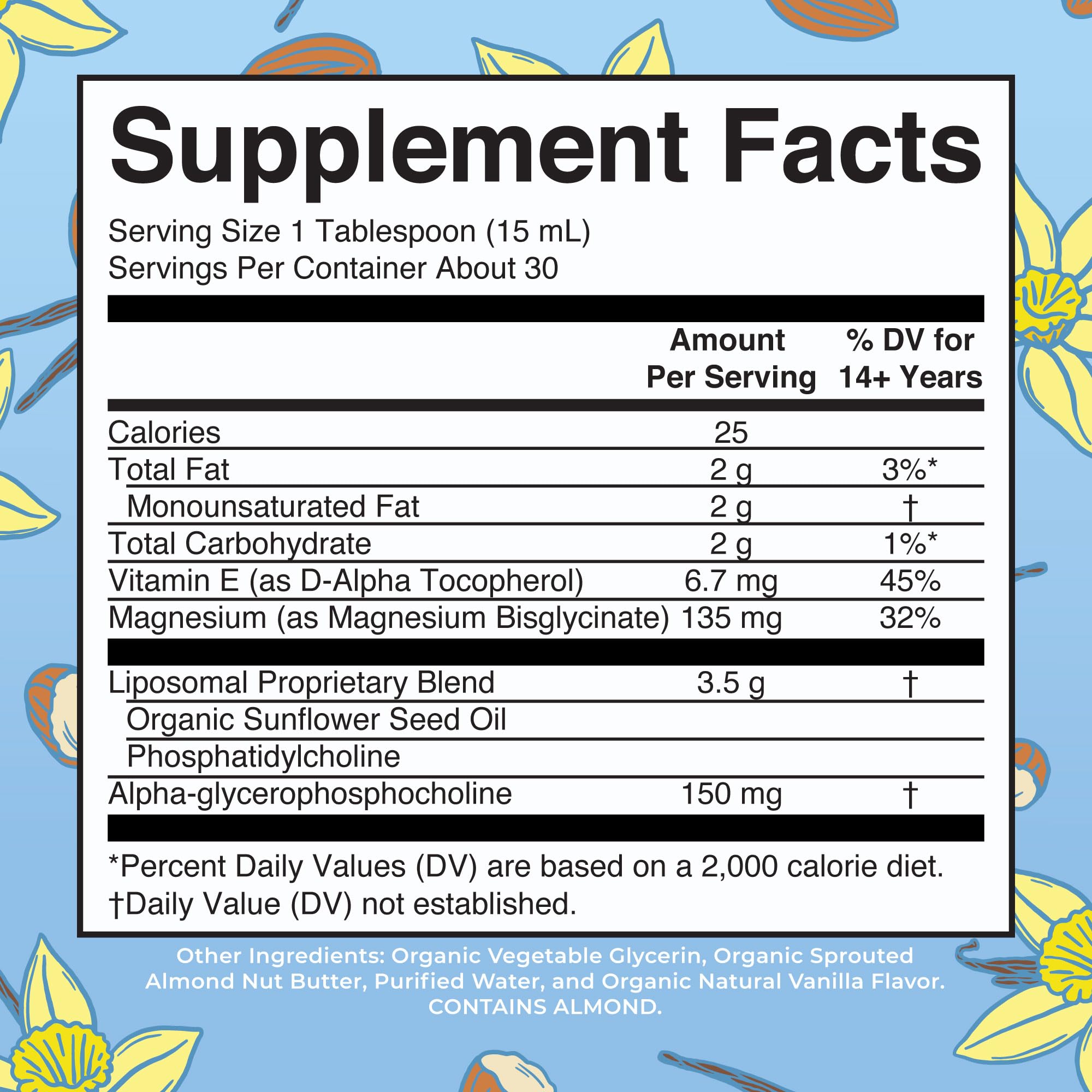 MaryRuth Organics Magnesium Liposomal spoon-dispense shown for easy daily dosing.