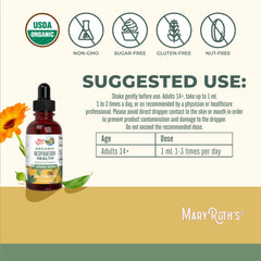 MaryRuth Organics marshmallow root detail suggests gentle support during seasonal changes