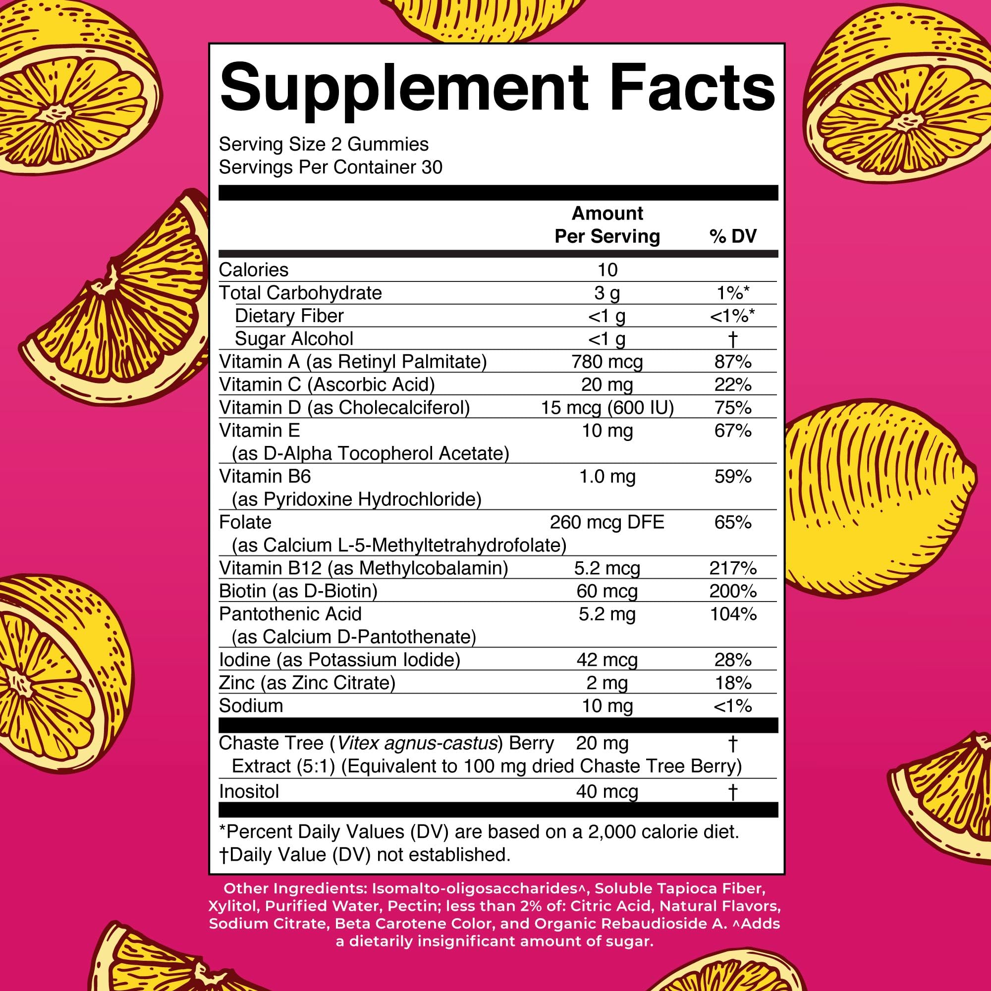 MaryRuth Organics gummies close-up ideal for easy daily intake.