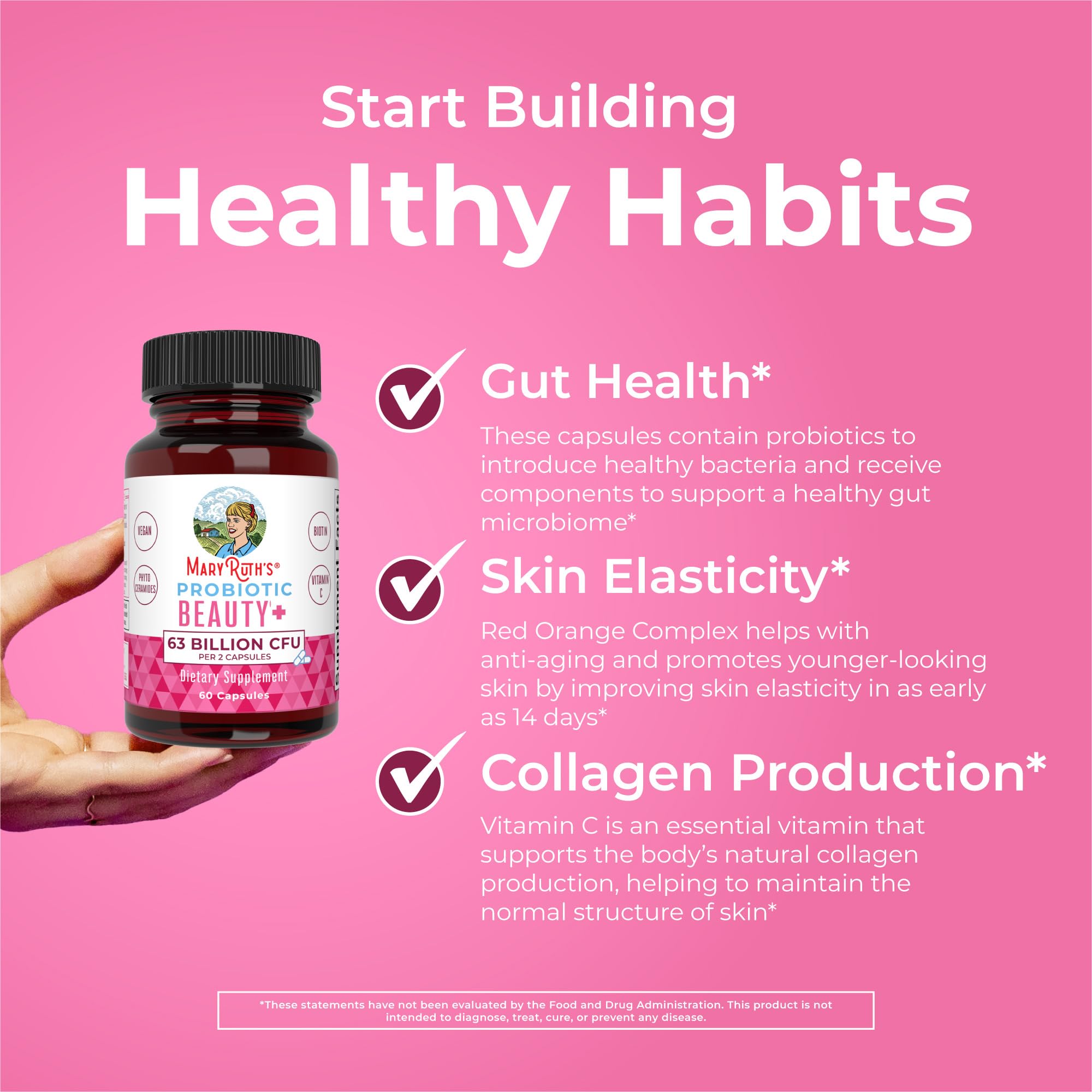 MaryRuth Organics Non-GMO vegan capsules for a dairy-free routine