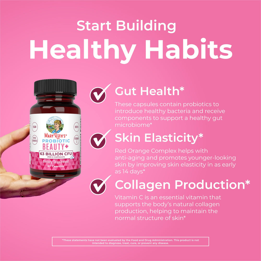 MaryRuth Organics Non-GMO vegan capsules for a dairy-free routine