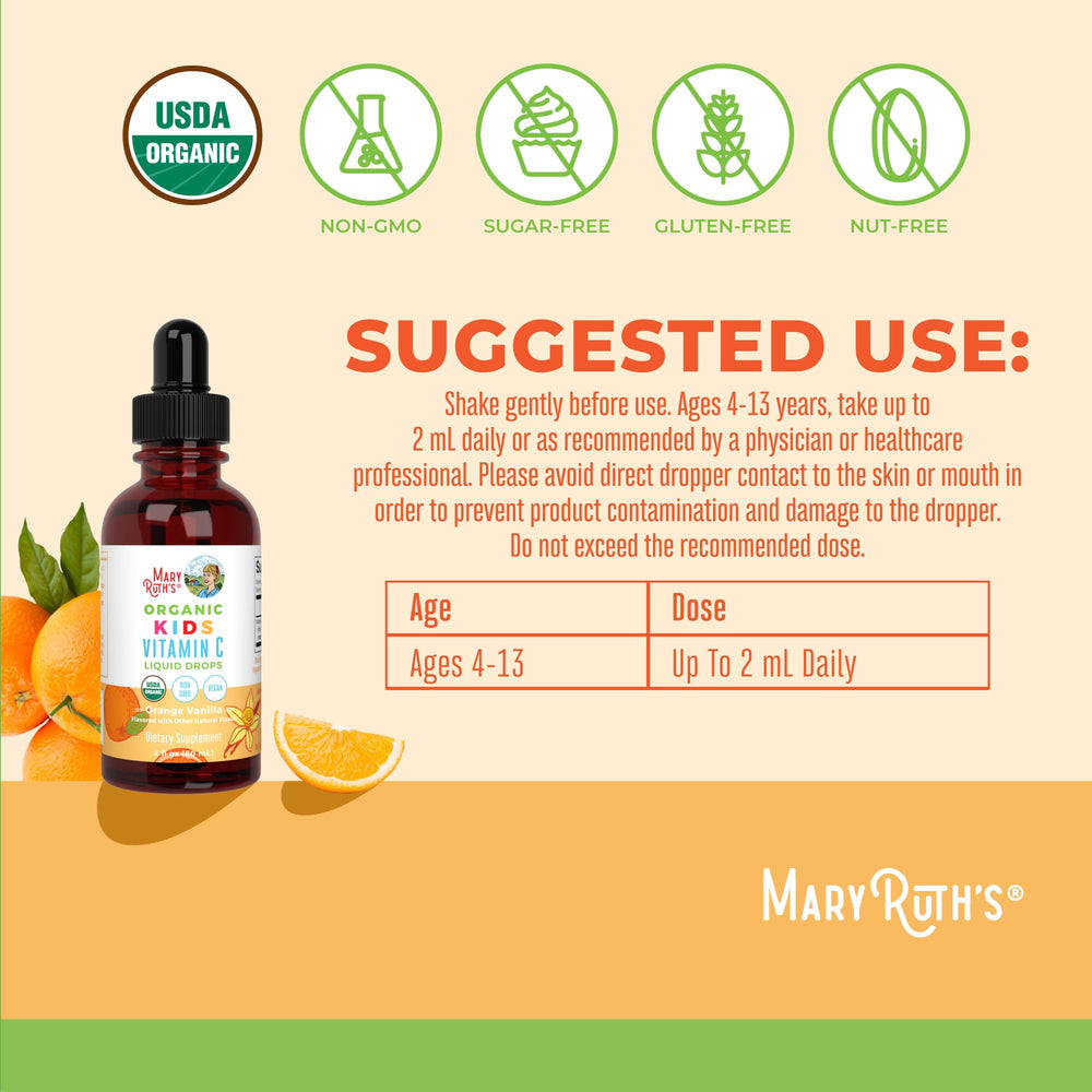 MaryRuth Organics organic acerola fruit extract provides natural vitamin C.
