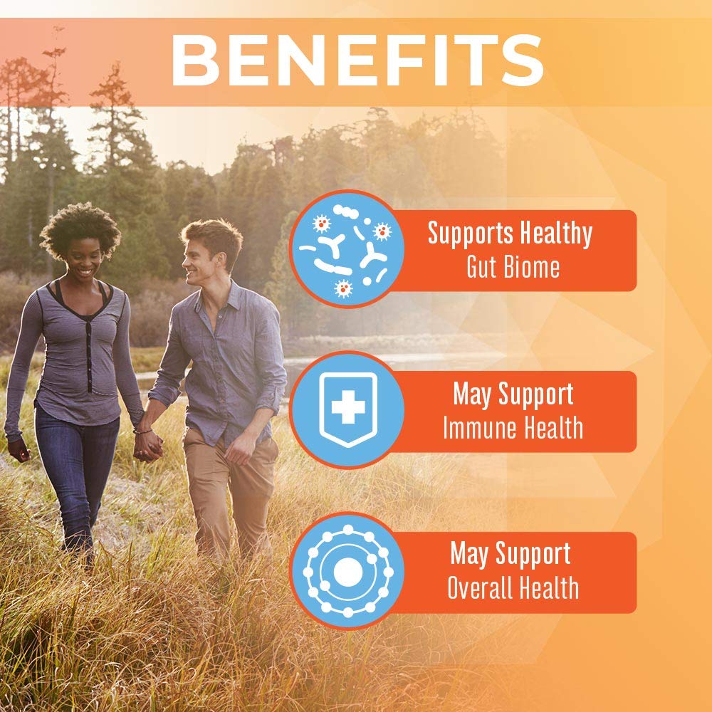 MaryRuth Organics probiotic turmeric capsules shown for convenient daily use