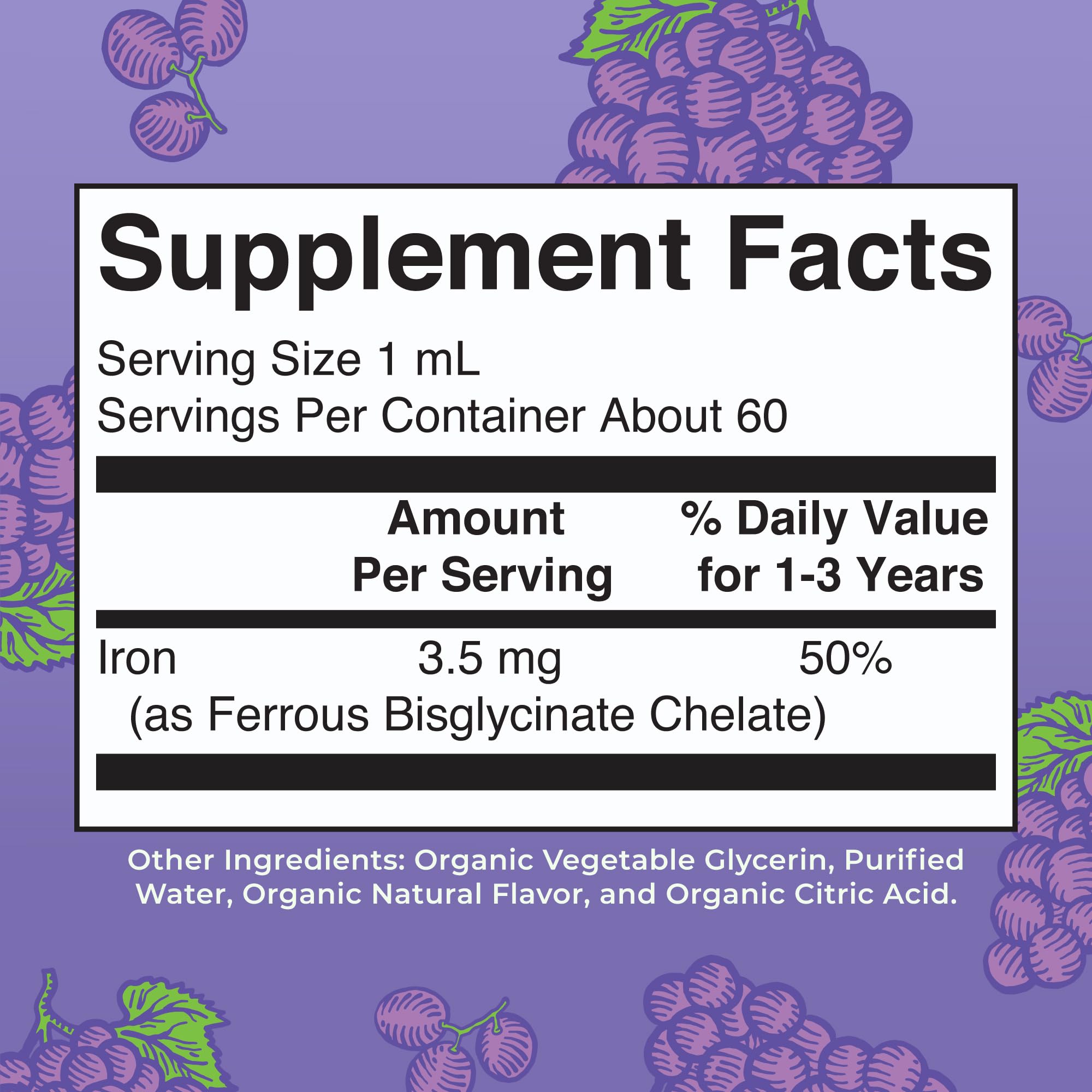 MaryRuth Organics iron drops being poured into a child's sip cup for easy dosing.