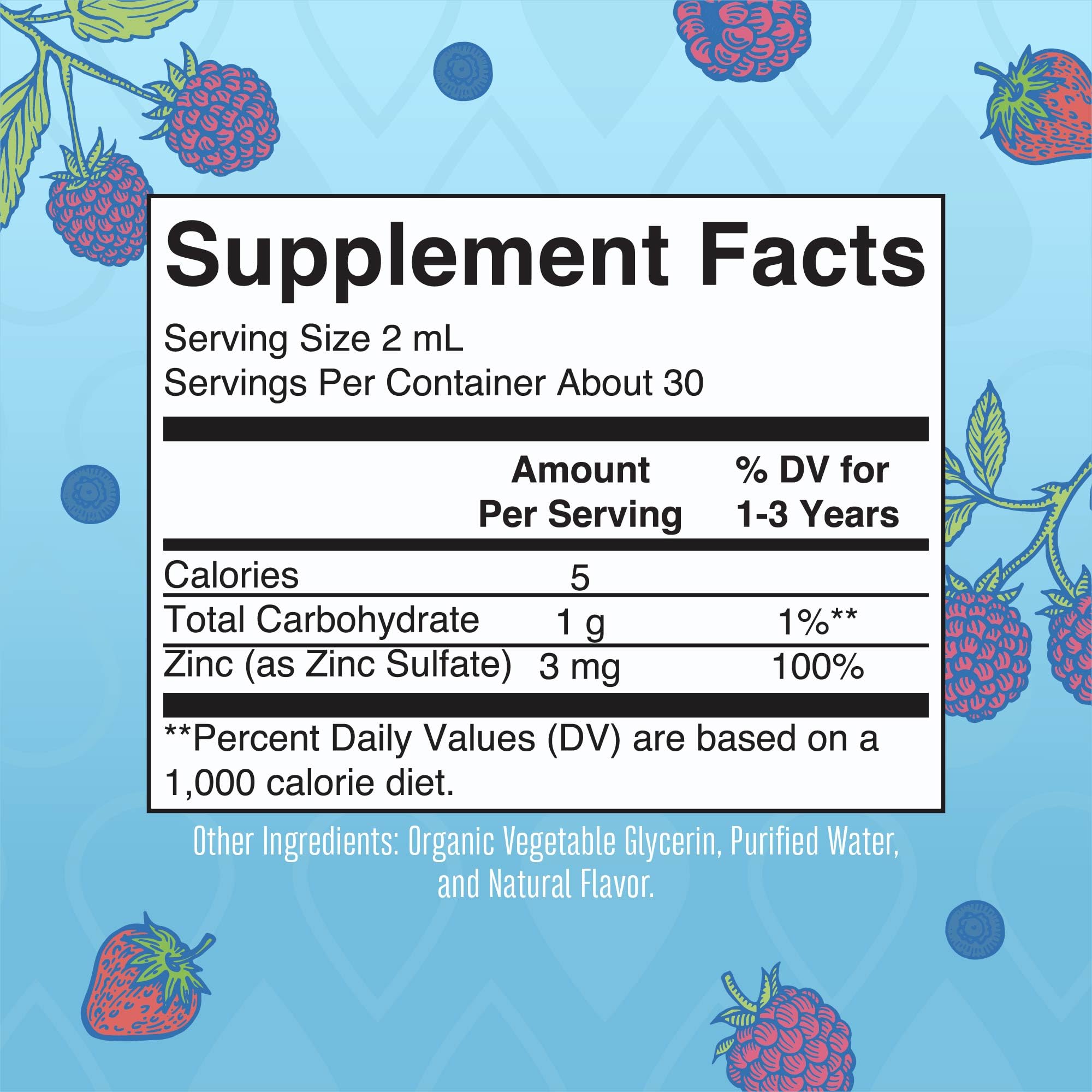 MaryRuth Organics Toddler Zinc Drops dropper cap showing dosing control