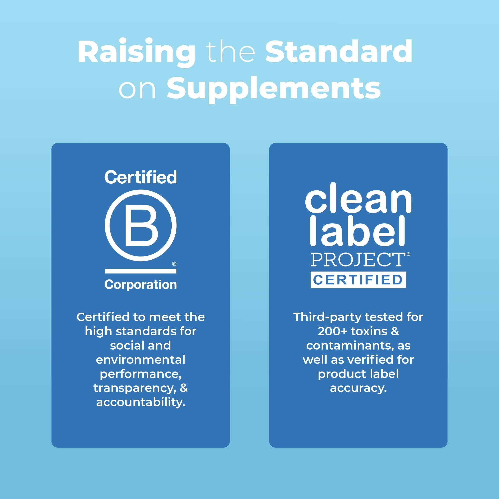 MaryRuth Organics Toddler Zinc Drops label highlights vegan, organic attributes