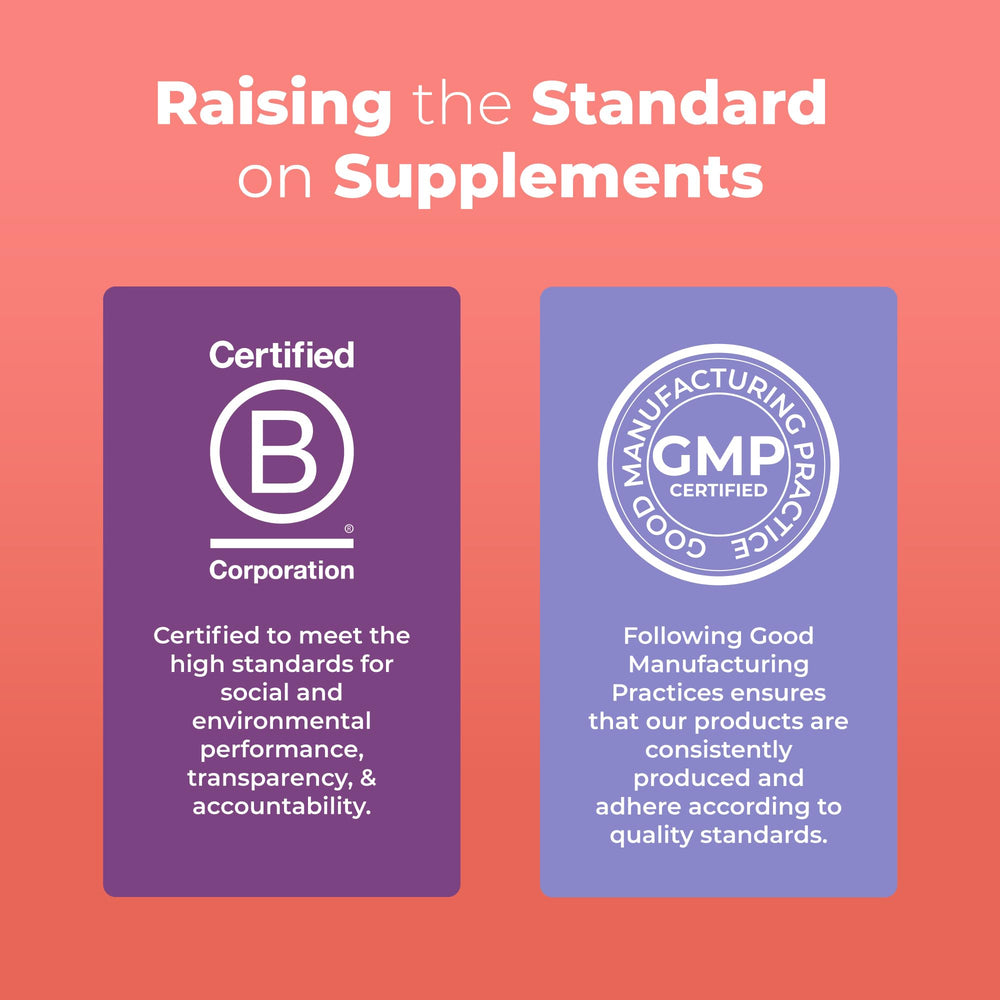 MaryRuth Organics gummy bottle with USDA Organic badge, trusted quality.