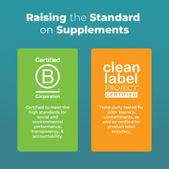 USDA Organic label on MaryRuth Organics toddler bottle