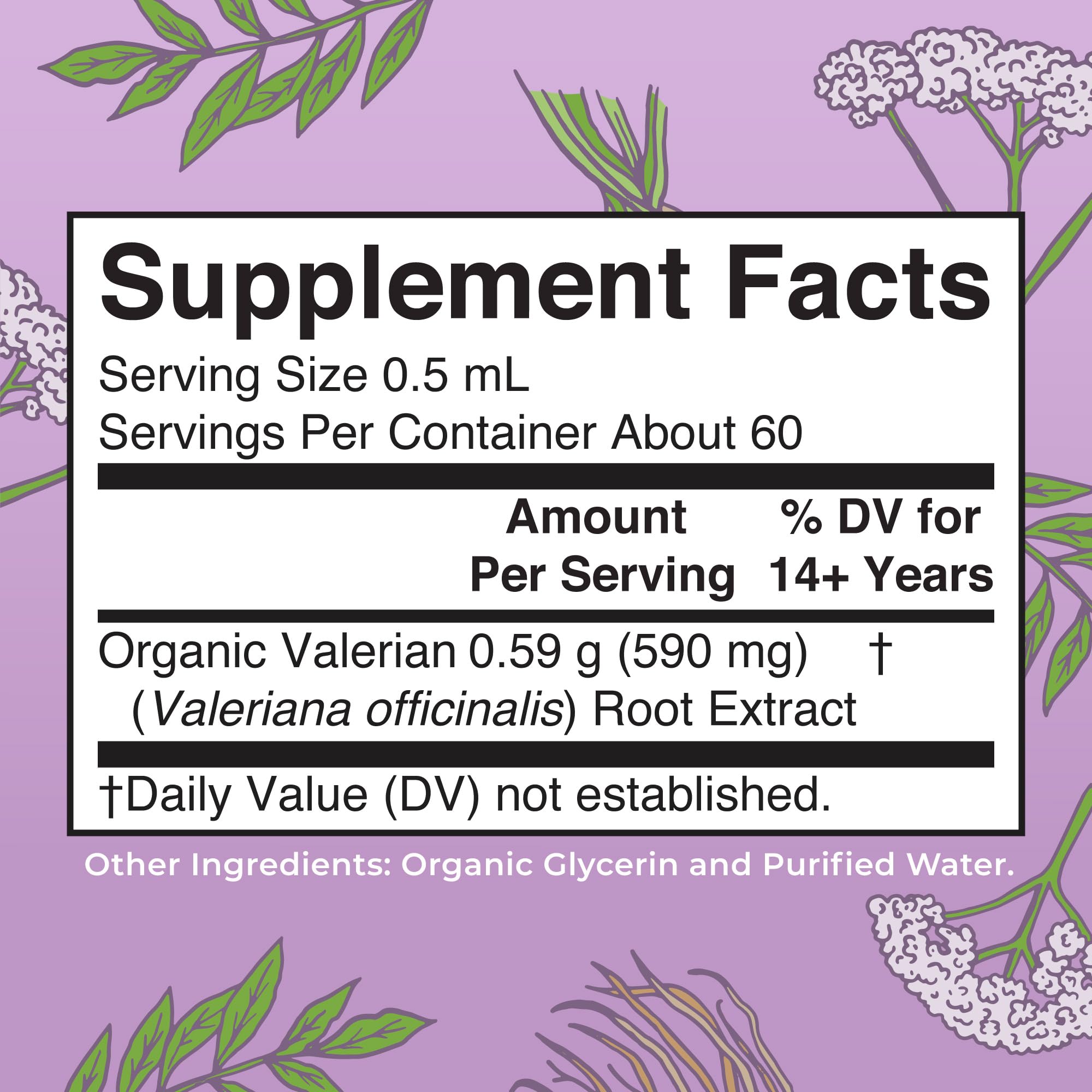 Close-up of the dropper from MaryRuth Organics Valerian Drops for precise dosing.