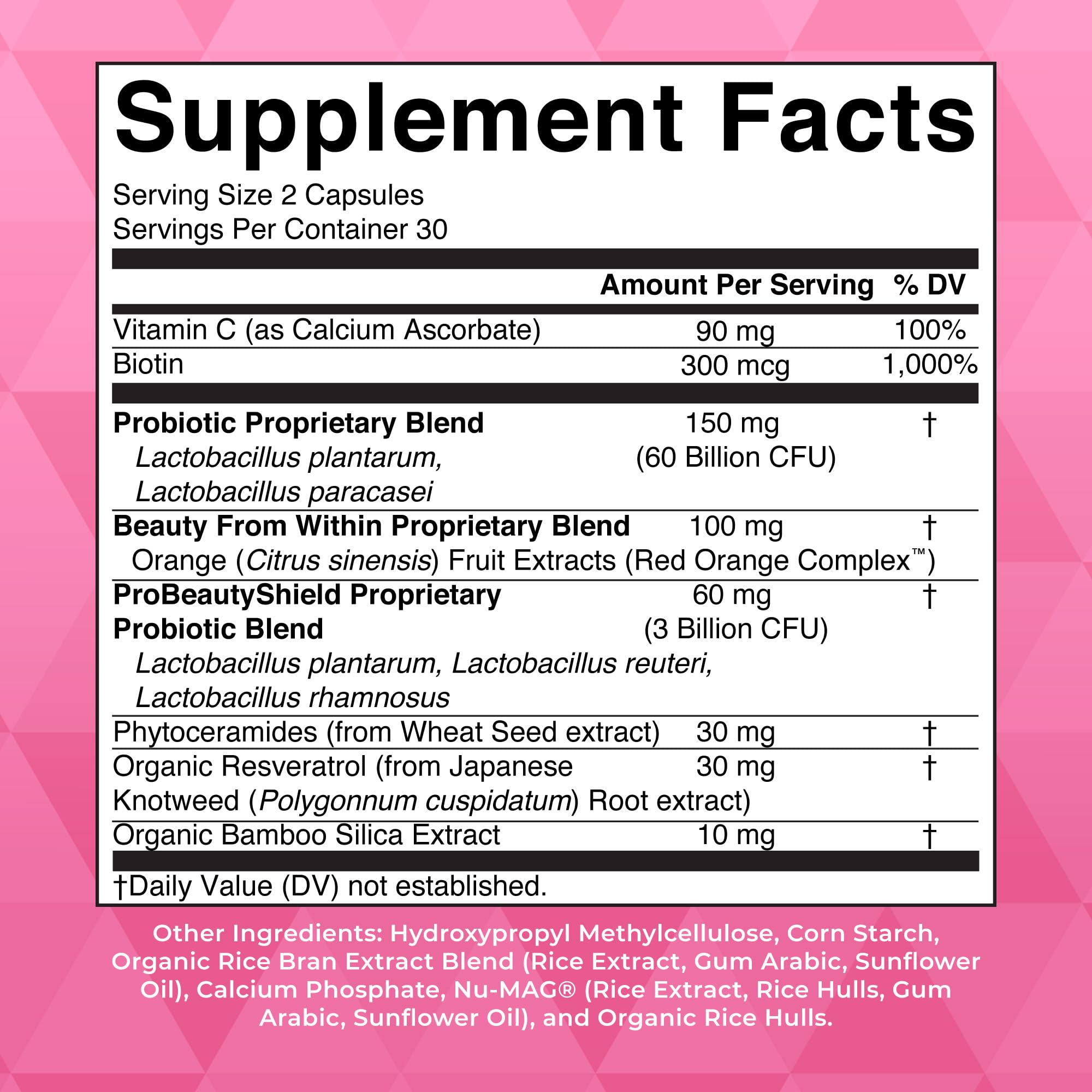 MaryRuth Organics vegan collagen-support capsules promote skin elasticity and healthy hair