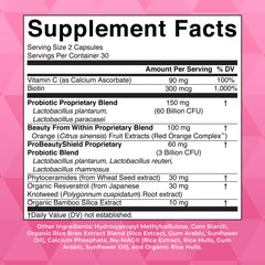 MaryRuth Organics vegan collagen-support capsules promote skin elasticity and healthy hair
