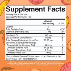 MaryRuth Organics Peach Mango Apricot flavor gummies.