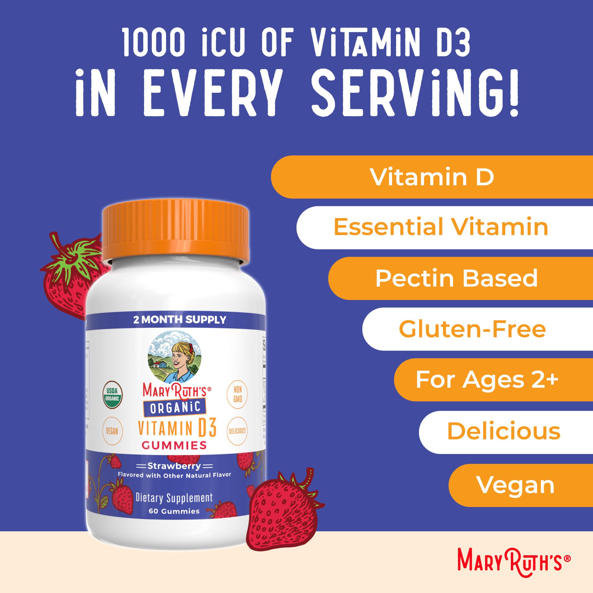 Label highlights vegan, gluten-free, dairy-free attributes.