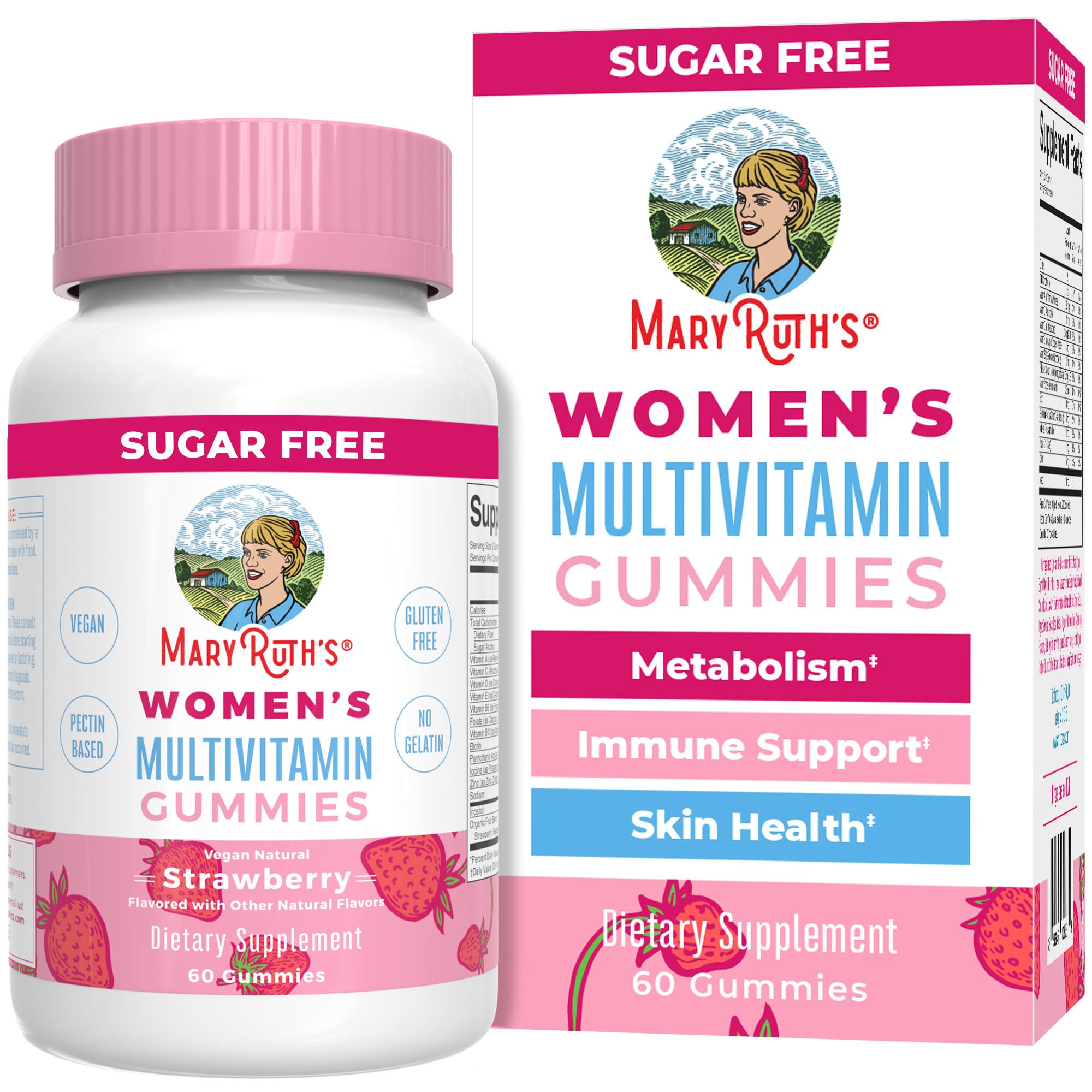 MaryRuth Organics immunesupport gummies bottle front for daily wellness