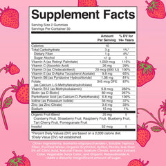 MaryRuth Organics gummies closeup strawberry flavor