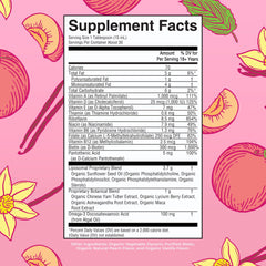 Closeup of liposomal encapsulation in MaryRuth Organics multivitamin