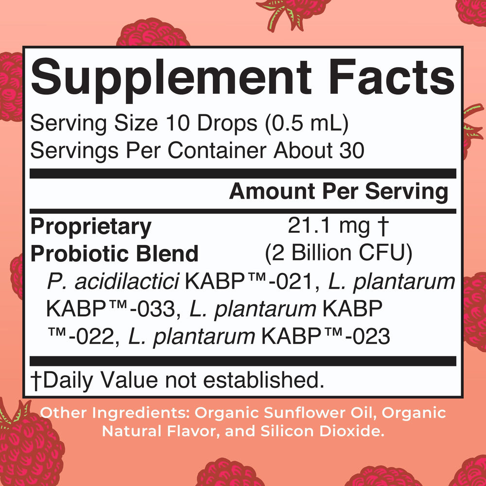 MaryRuth Organics drops dispenser demonstrates easy, measured daily dosing.
