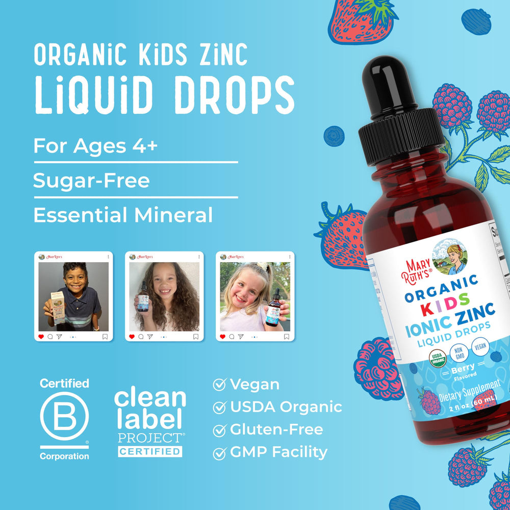 MaryRuth Organics Zinc added to drinks demonstrates versatile use