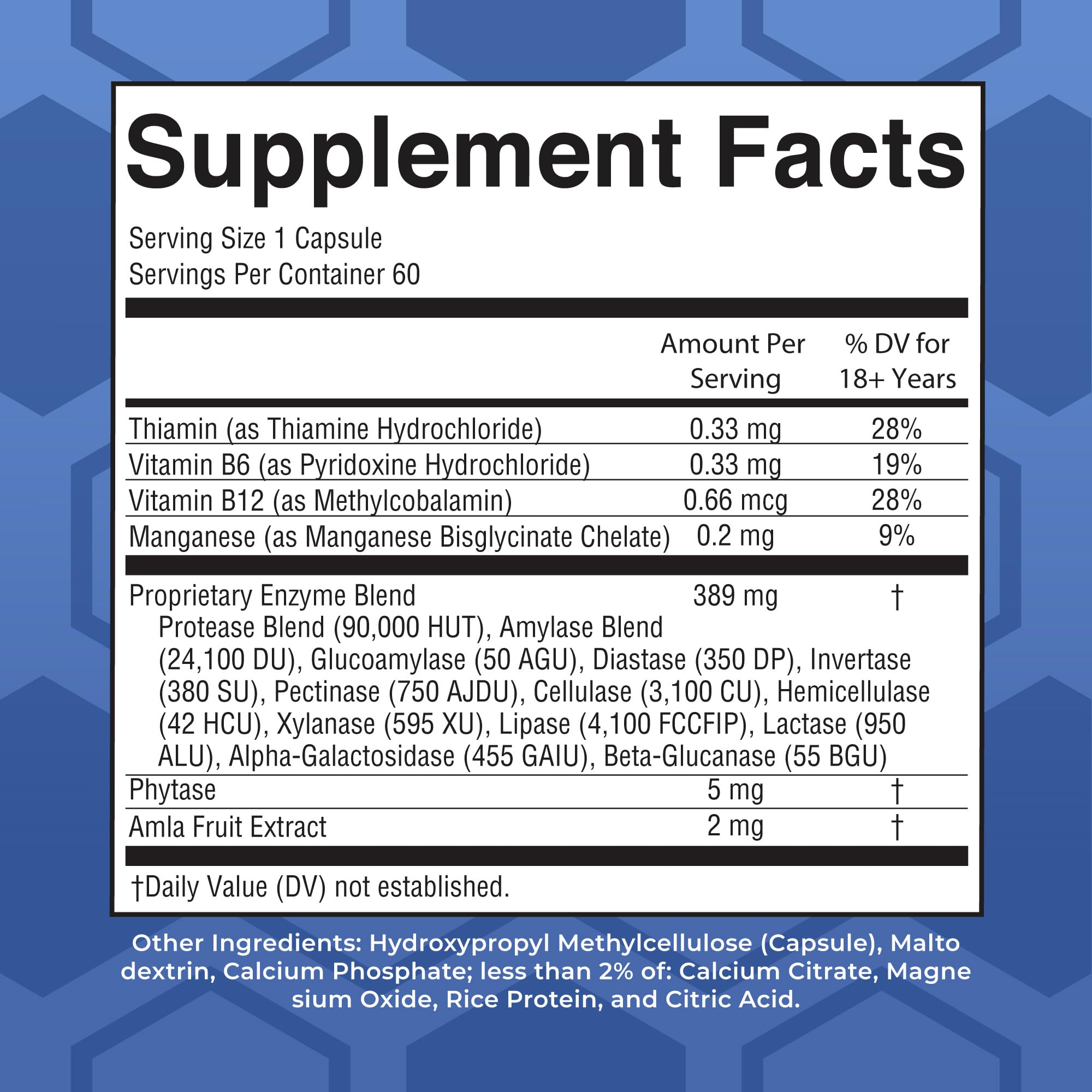 MaryRuth Ultra Digestive Enzymes capsules closeup highlighting vegan blend.