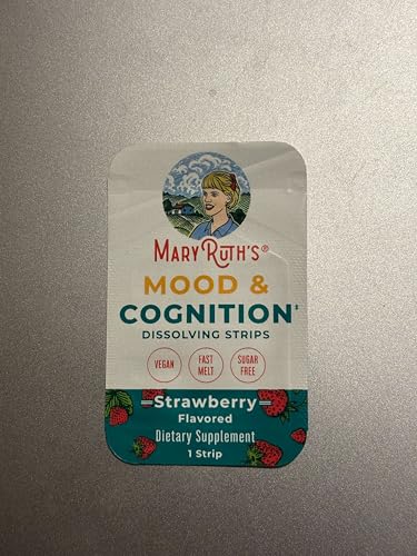 MaryRuth's Mood & Cognition dissolving strip sugar-free format.
