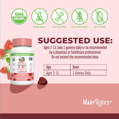 MaryRuth's Organics Bacillus subtilis probiotic potent for gut balance.