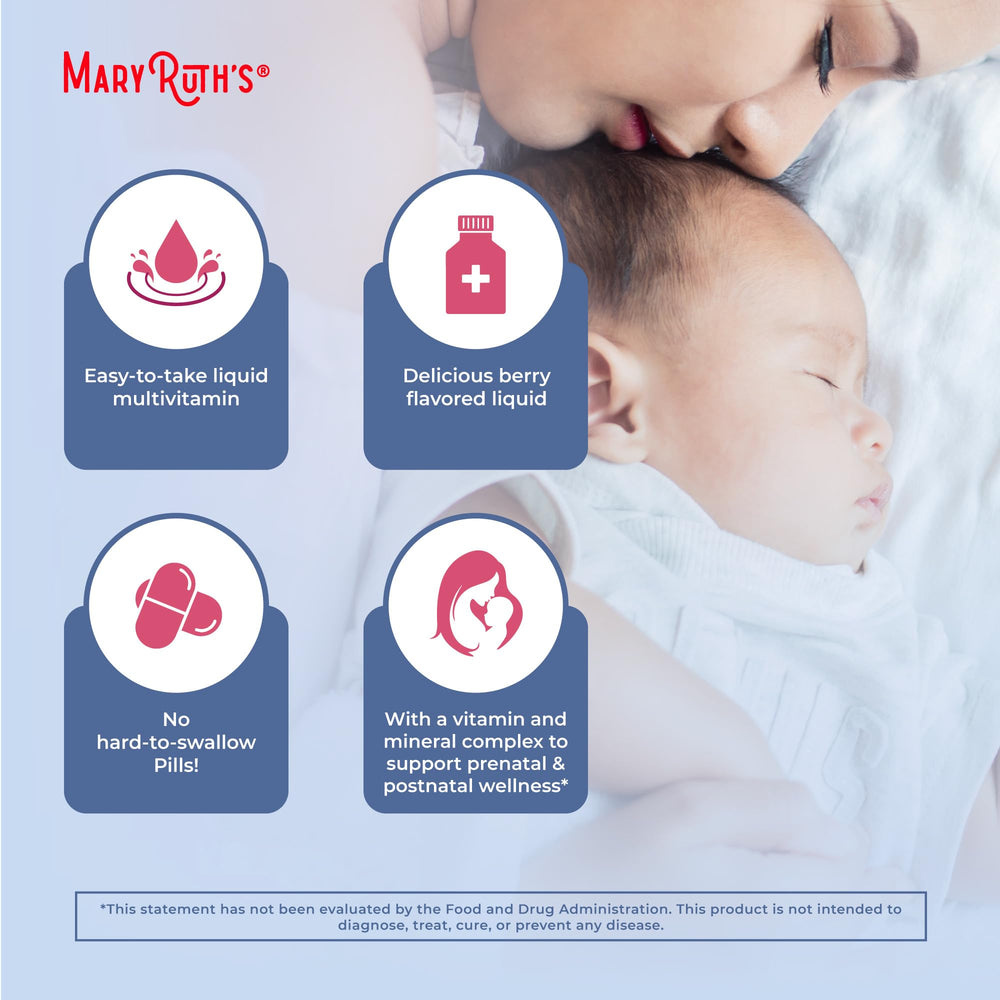 MaryRuths vegan certification badge on bottle appeals to plant-based moms