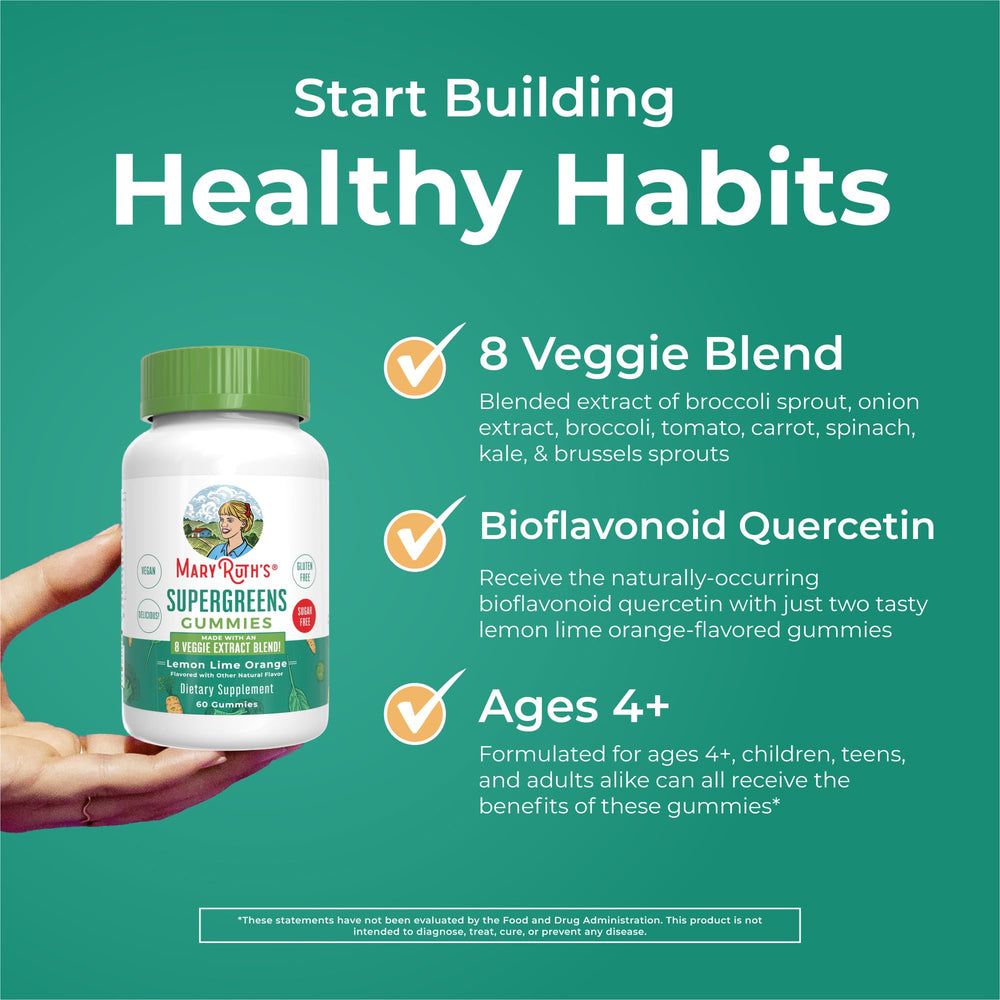 Flavor-focused image with citrus notes emphasizes tasty veggie blend.