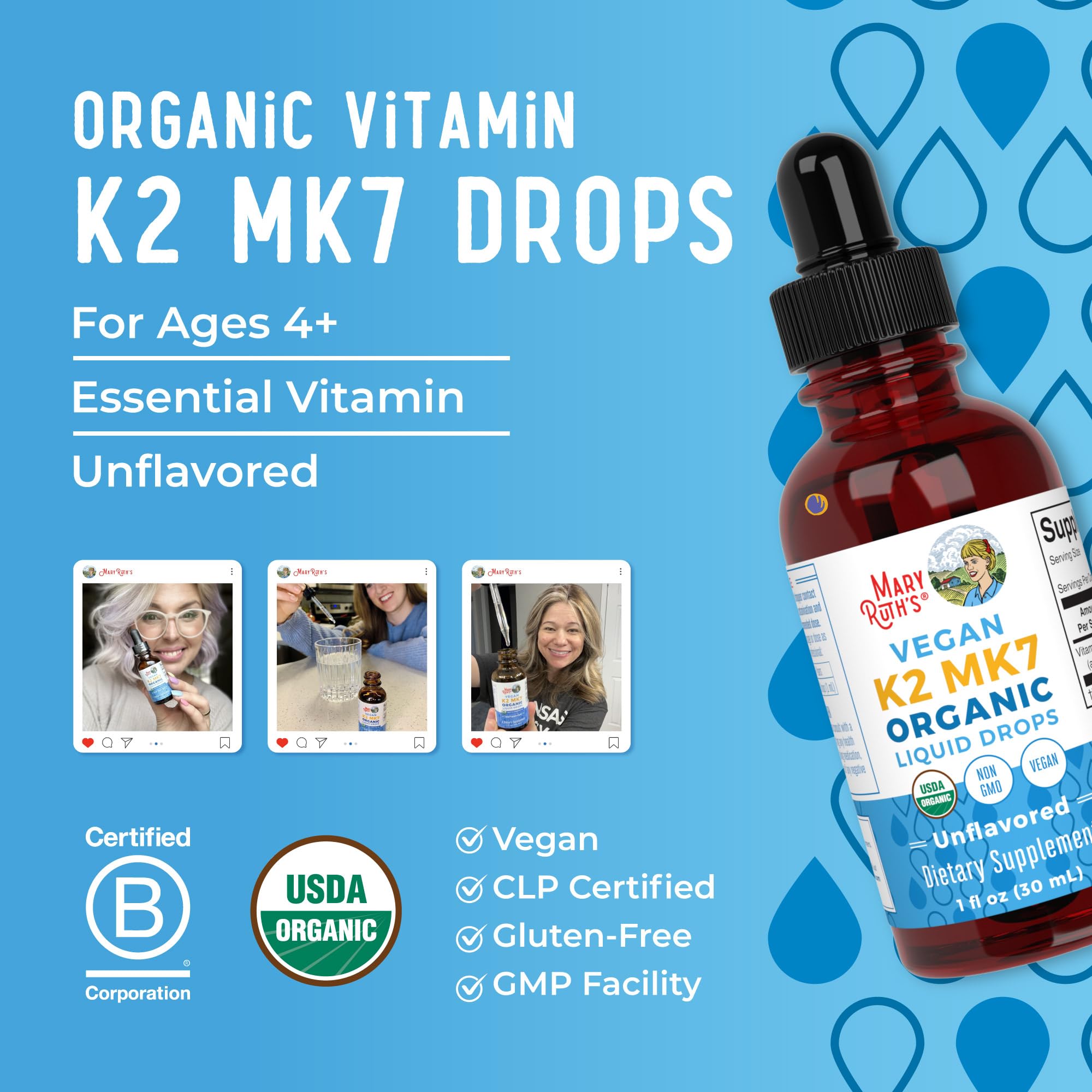 MaryRuth VK2 MK7 adult-dose illustration; clear guidance for grown-ups.