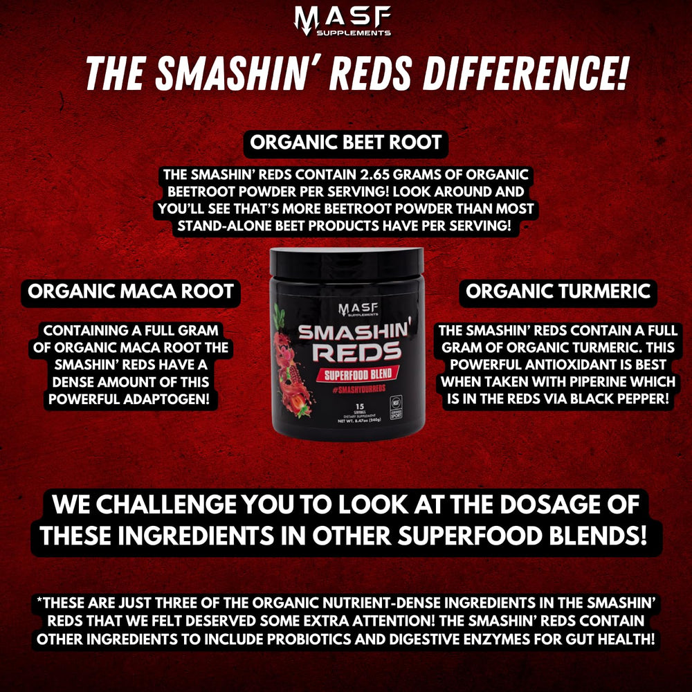 MASF Smashin' Reds serving cup ready for on the go