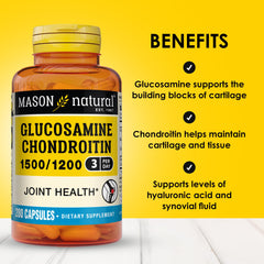 Close-up of Mason Natural capsules for easy-to-swallow daily use