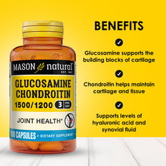 Mason Natural glucosamine chondroitin capsules ready for daily use