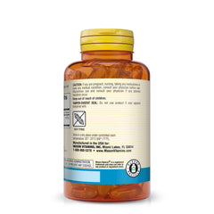 Mason Natural Magnesium Citrate nutrition label shows 250 mg per serving.