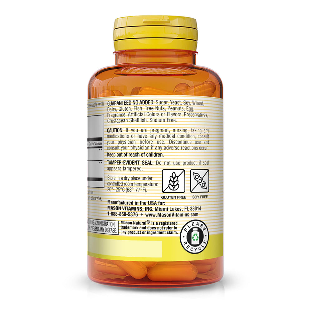 Mason Natural Milk Thistle Cranberry capsules for daily wellness routine