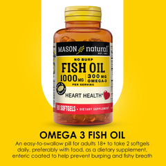 Mason Natural Omega-3 pack of 2 bottles displayed together.