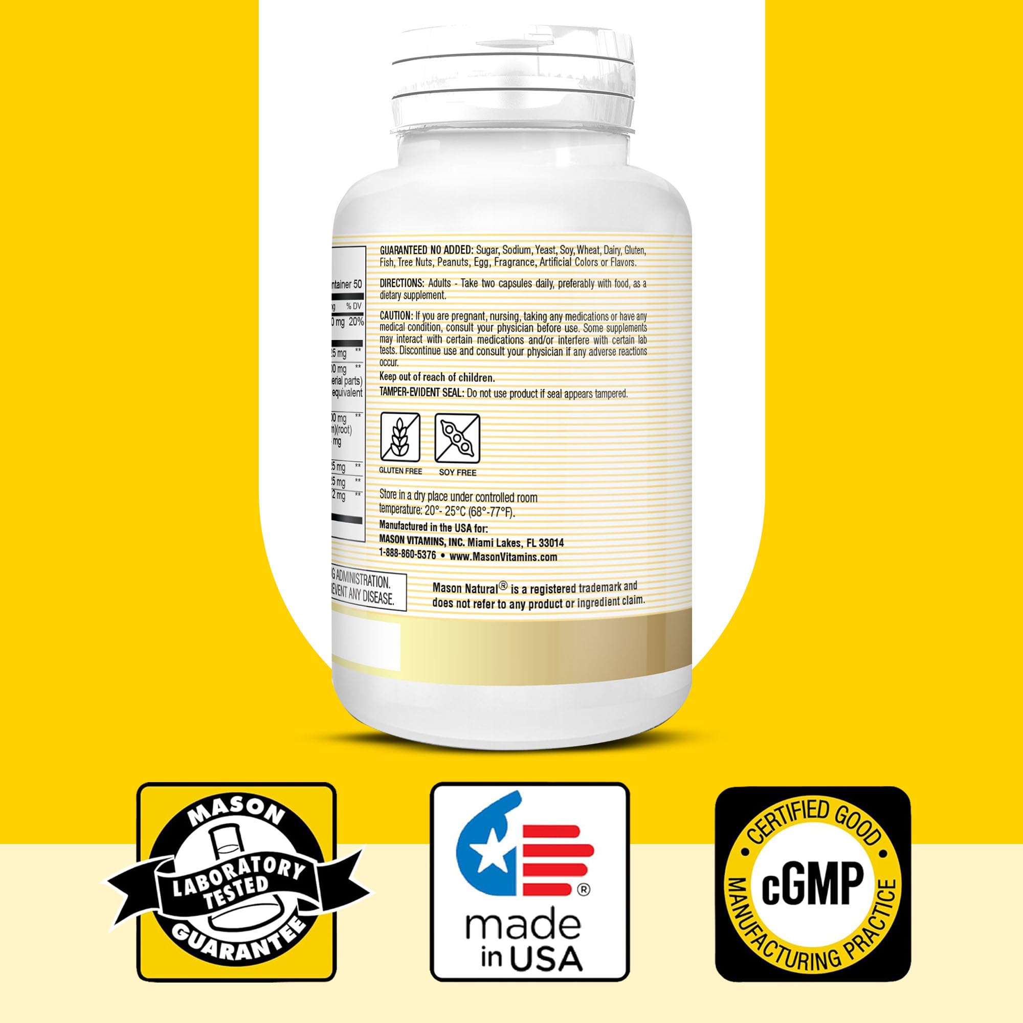 Mason Natural Ultra Collagen capsules arranged as part of a daily wellness routine.