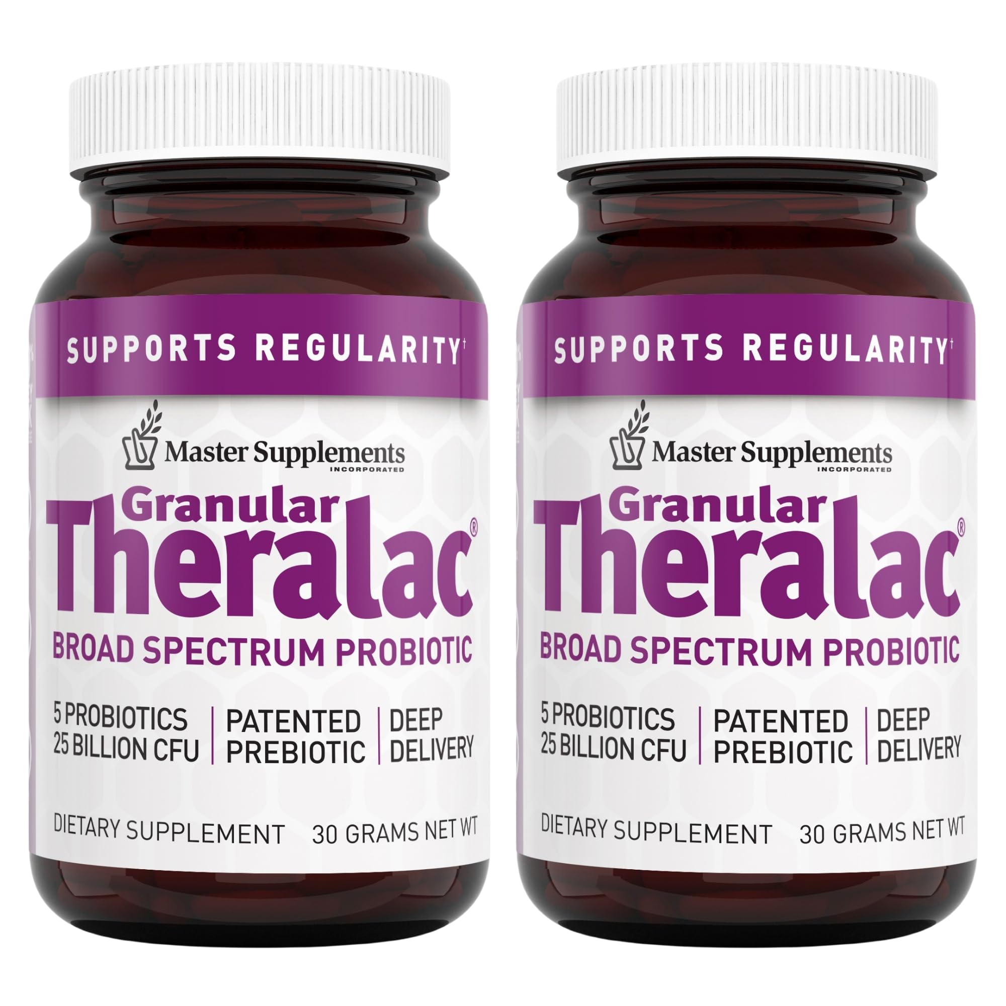 Master Supplements Theralac Granular Powder bottle for gut health