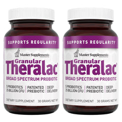 Master Supplements Theralac Granular Powder bottle for gut health