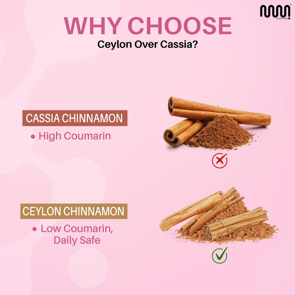 MasterMedi Cinnamon added to tea or smoothies delivers warm aroma