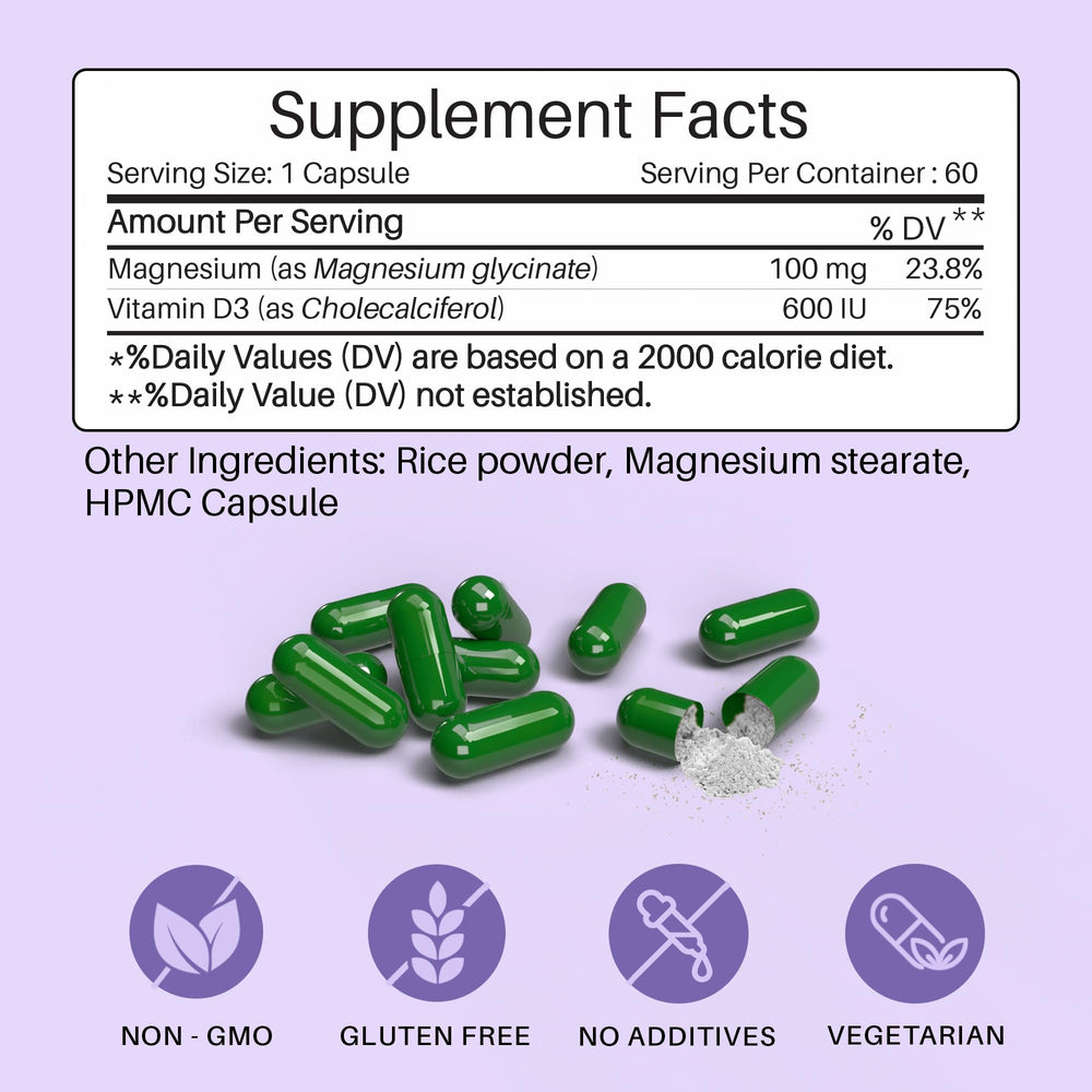 Close-up of MasterMedi capsules for easy daily use.