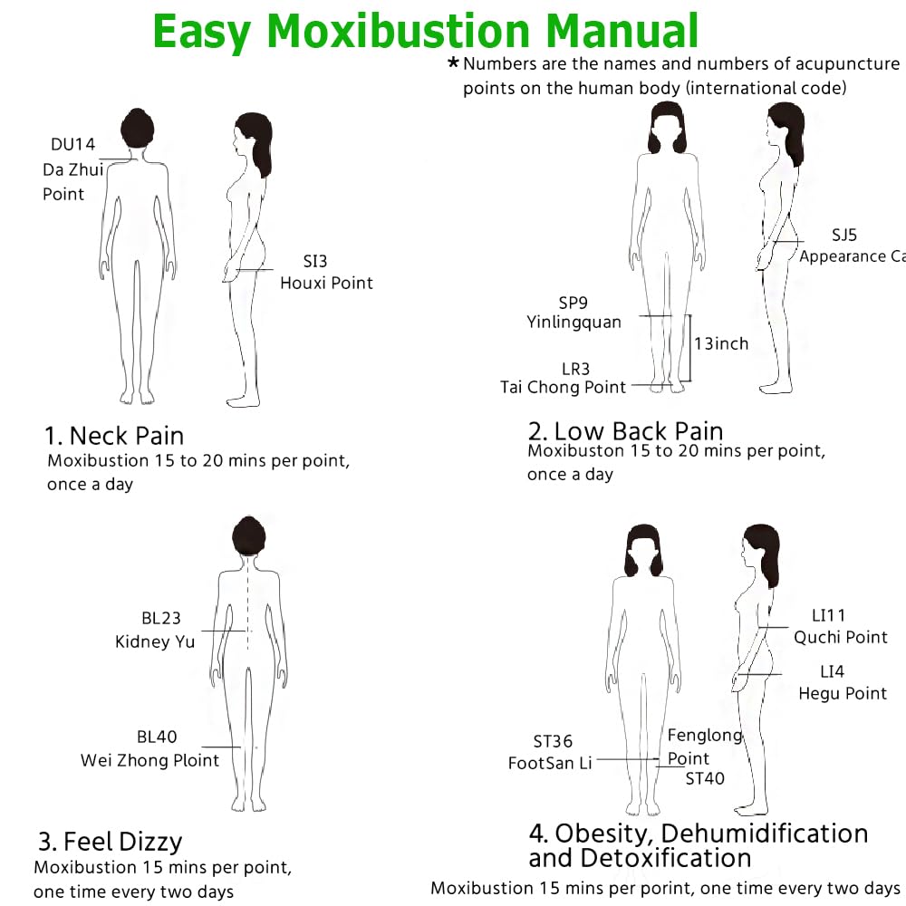 Matouch portable moxibustion box kit fits in a bag for travel