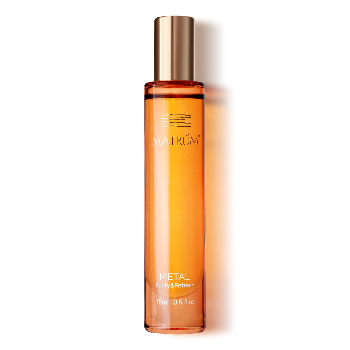 MATRÚM metal essential oil roller bottle for on-the-go clarity