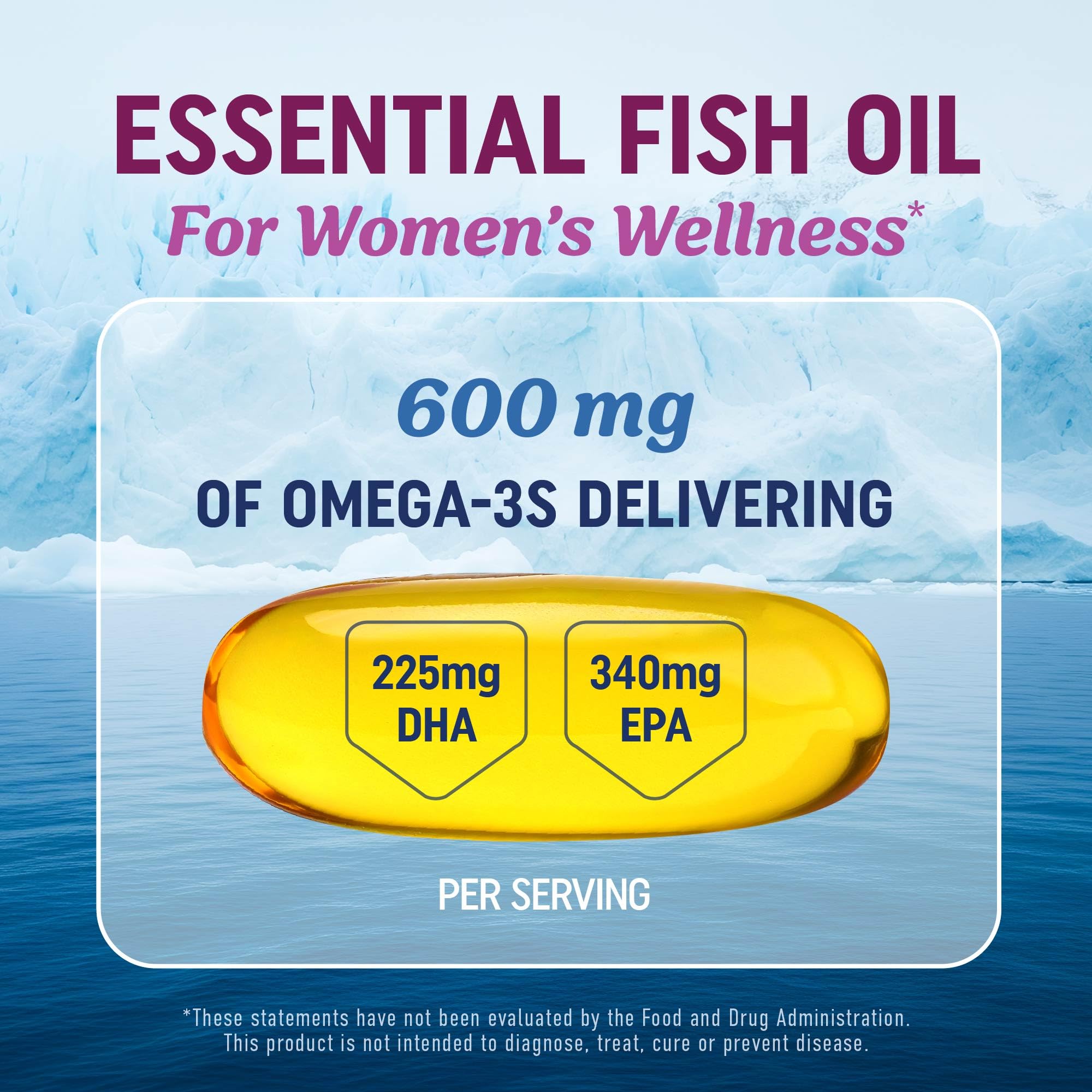 MAV NUTRITION Evening Primrose Oil 800mg softgels promote hydration and hormonal balance.
