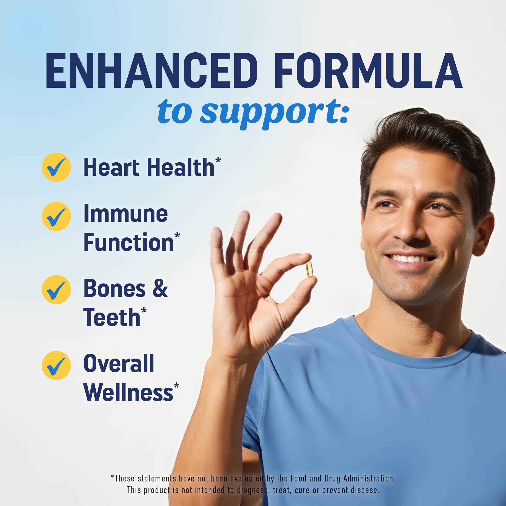MAV Nutrition Omega-3 D3 softgels pour illustrating daily use.